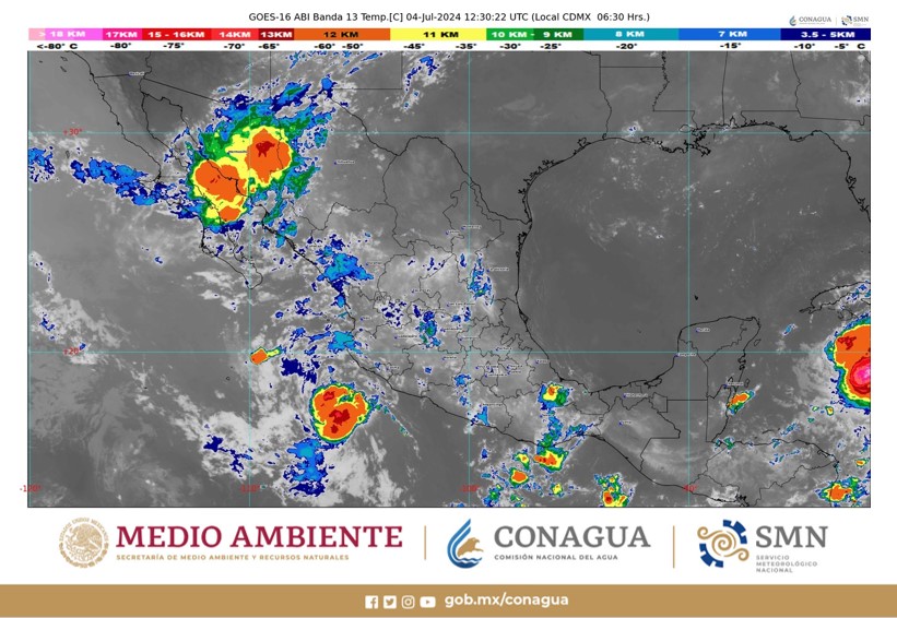 Mantiene Beryl desplazamiento hacia la Península de Yucatán, como huracán categoría dos