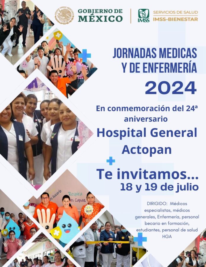 Jornadas médicas en el Hospital General de Actopan