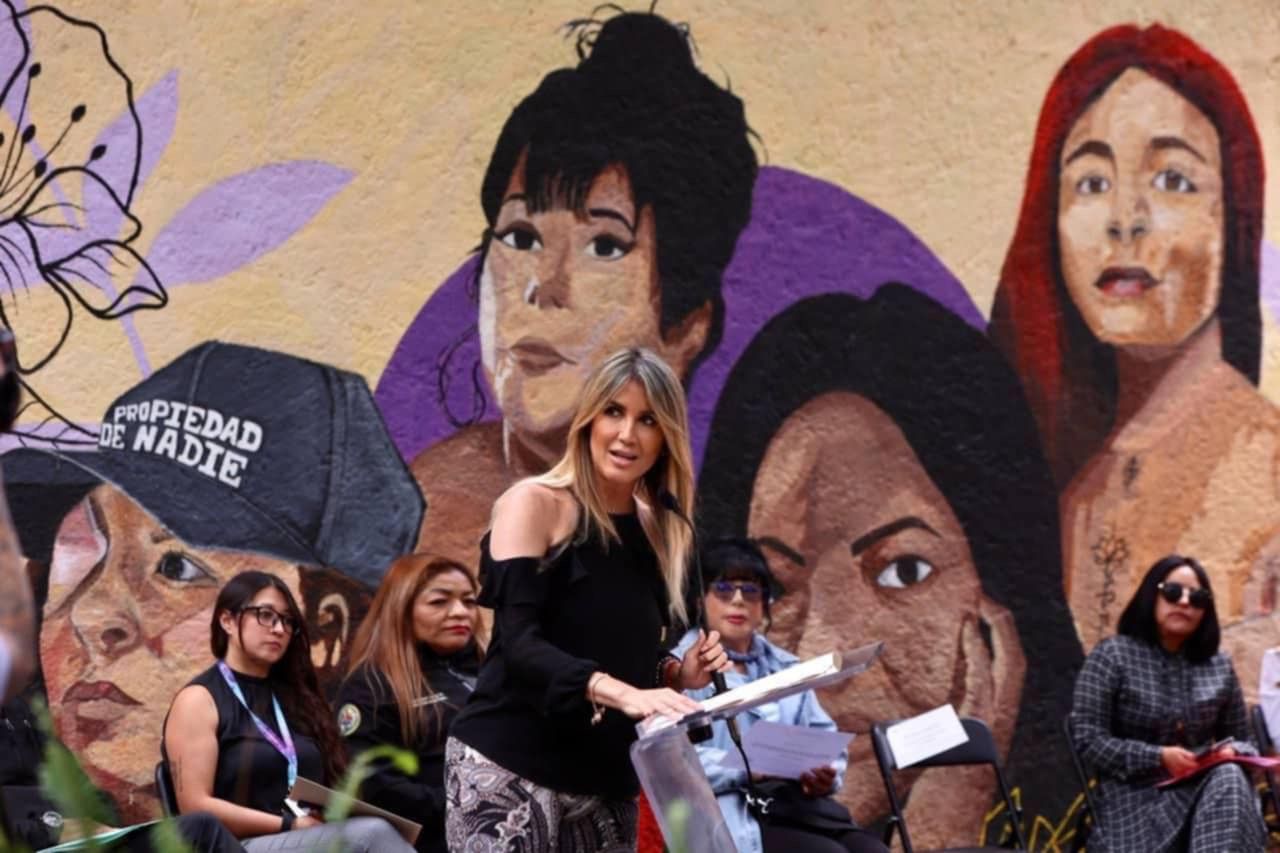 Reinauguración del Mural Derechos Humanos en CDMX