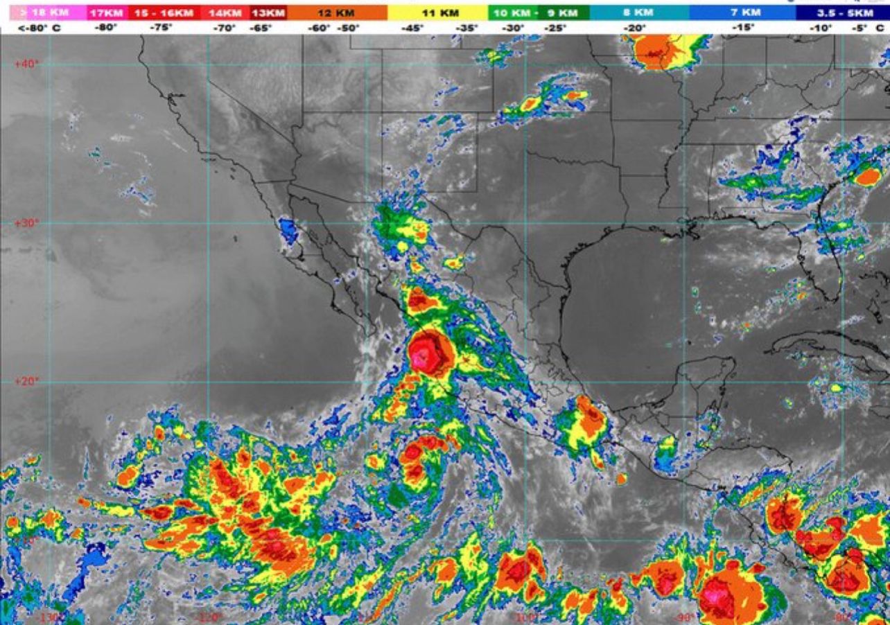 Se pronostican lluvias intensas y fuertes para este miércoles 