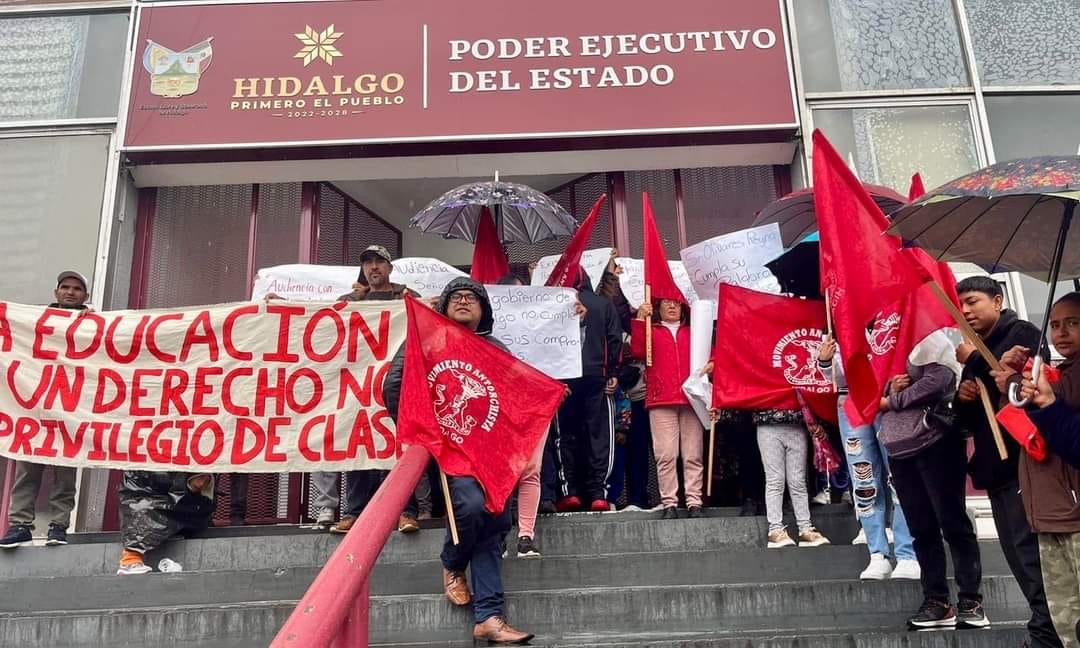 Amagan antorchistas con manifestarse en el informe del gobernador