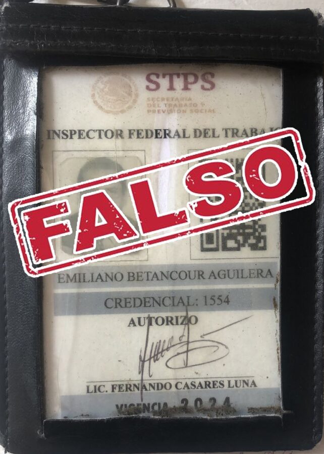 Alertan por falsos inspectores de trabajo en la región Tula-Tepeji