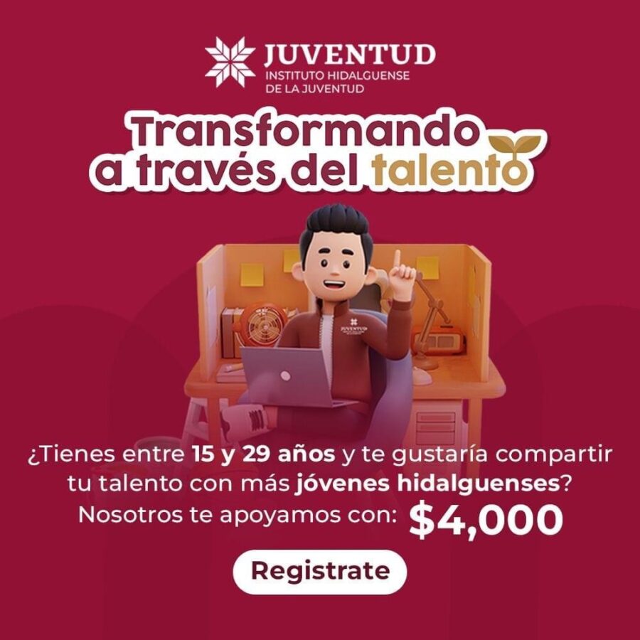 Convocatoria a la juventud “Transformando a través del Talento”