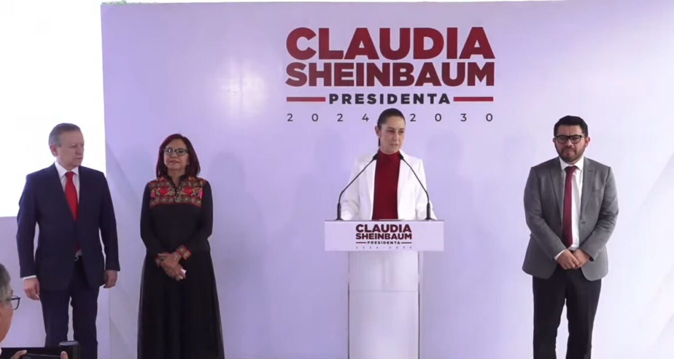 Reorganiza Sheinbaum áreas de la presidencia 