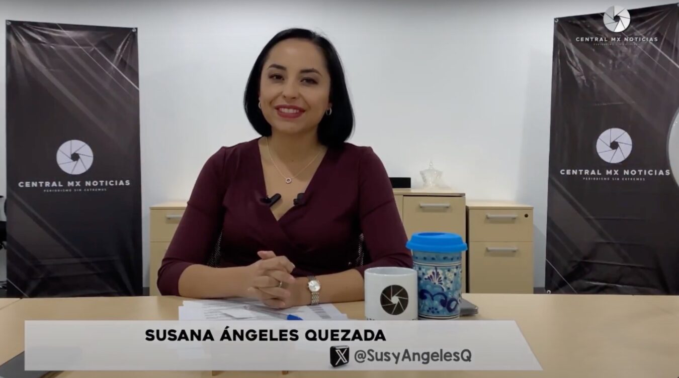 Asiste Susana Ángeles Quezada, presidenta municipal de Tizayuca, al estudio de Central MX