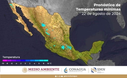 Pronostican para Hidalgo lluvias fuertes de 25 a 50 mm