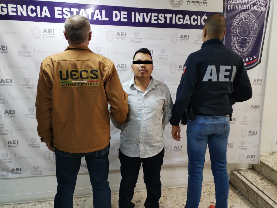 Cae en Chihuahua hombre acusado de secuestro y homicidio.