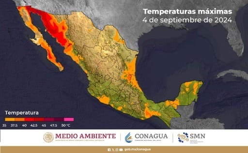 Se pronostican lluvias fuertes para Hidalgo de 25 a 50 mm