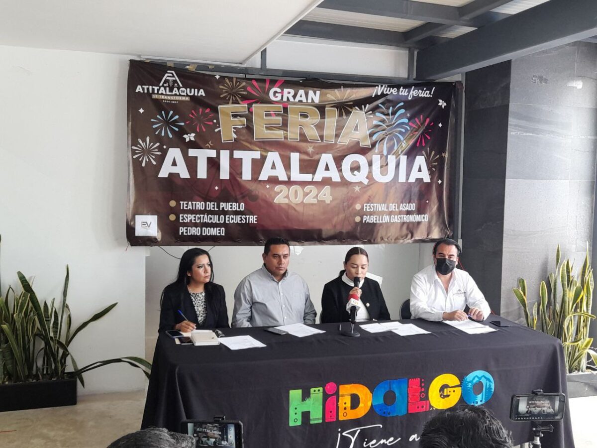 Todo listo para la Feria de Atitalaquia 2024