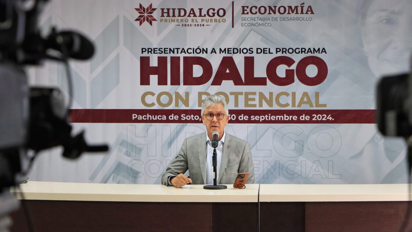 Lanzan programa “Hidalgo con Potencial” para apoyar a las mipymes