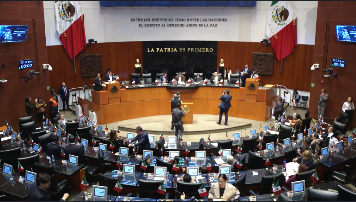 De madrugada, aprueba senado reforma a la Guardia Nacional