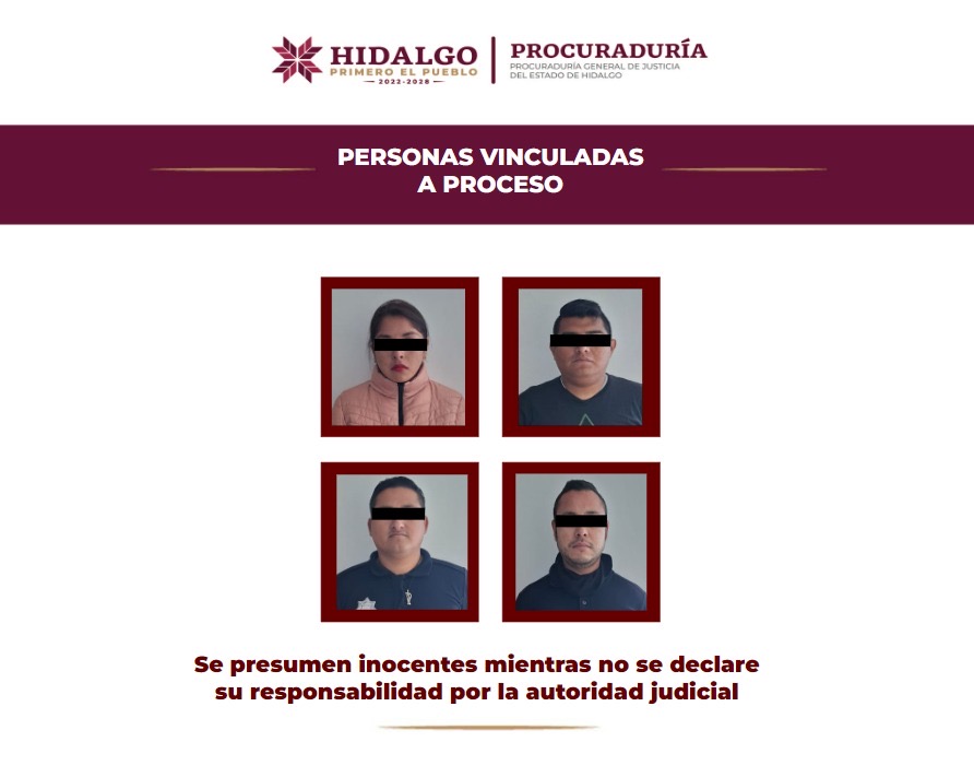 Vinculan a proceso a los 4 policías de Tula acusados de homicidio