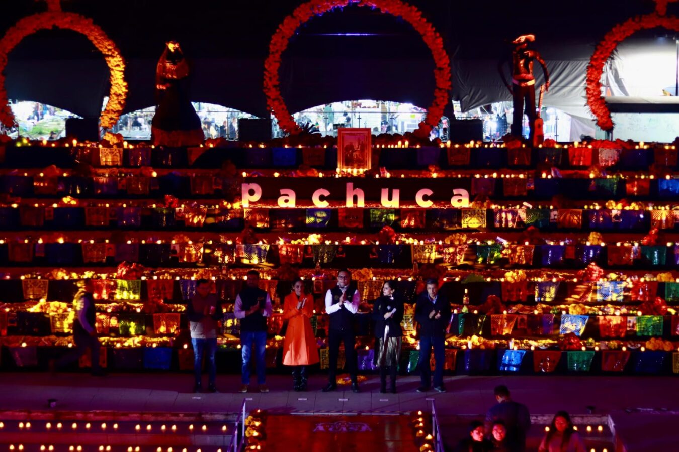 Coloca ayuntamiento de Pachuca magno altar, “Regreso a Casa”