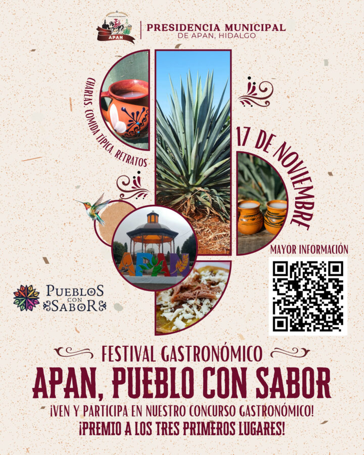 Tradición culinaria en el Festival Gastronómico de Apan