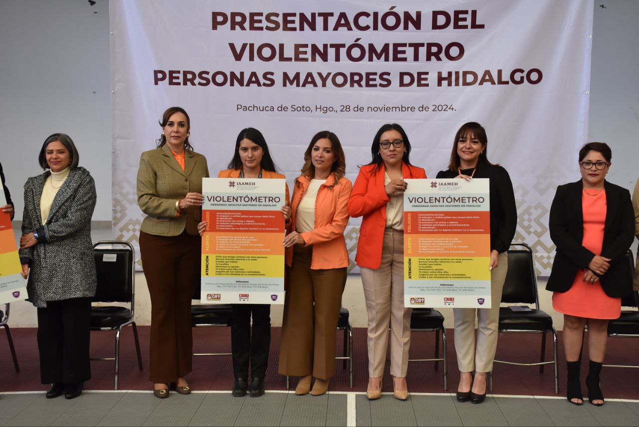 Presentan violentómetro para personas adultas mayores