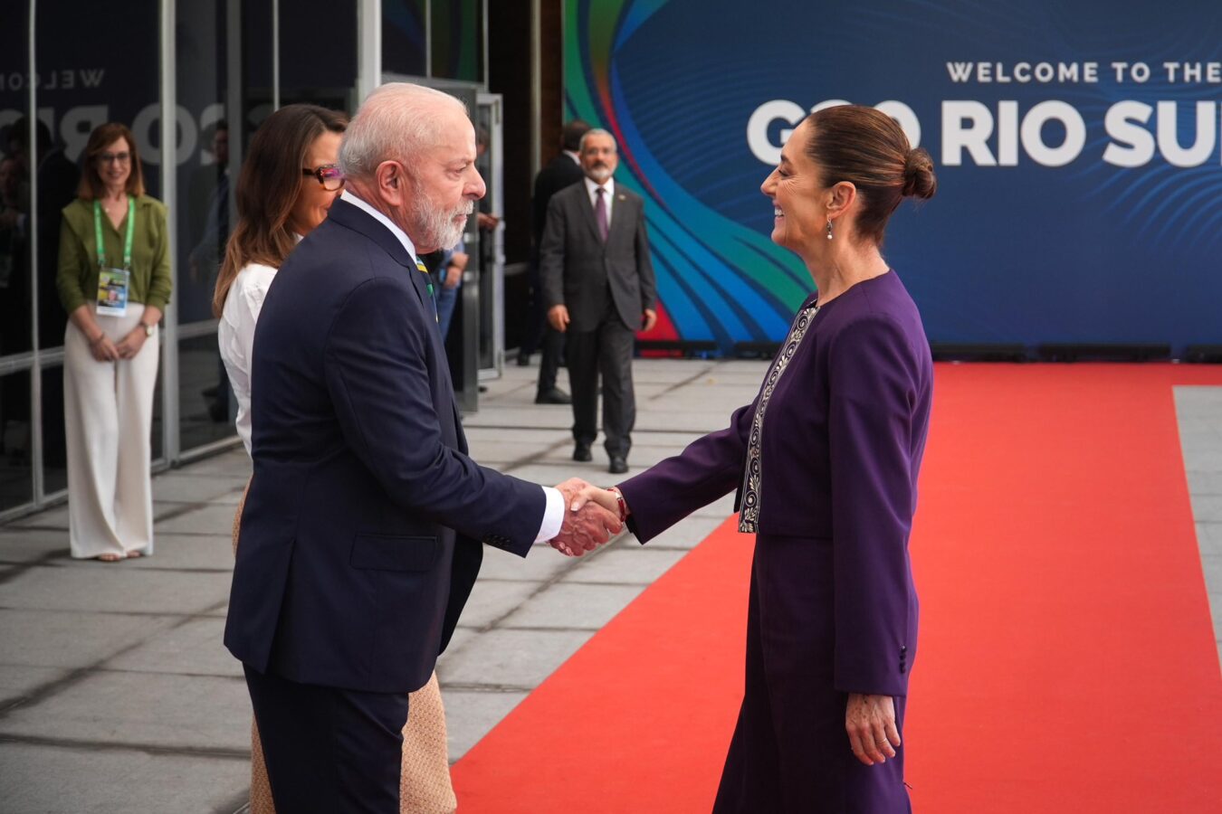 Destinar 1% del gasto militar a programa de reforestación: Sheinbaum en G20