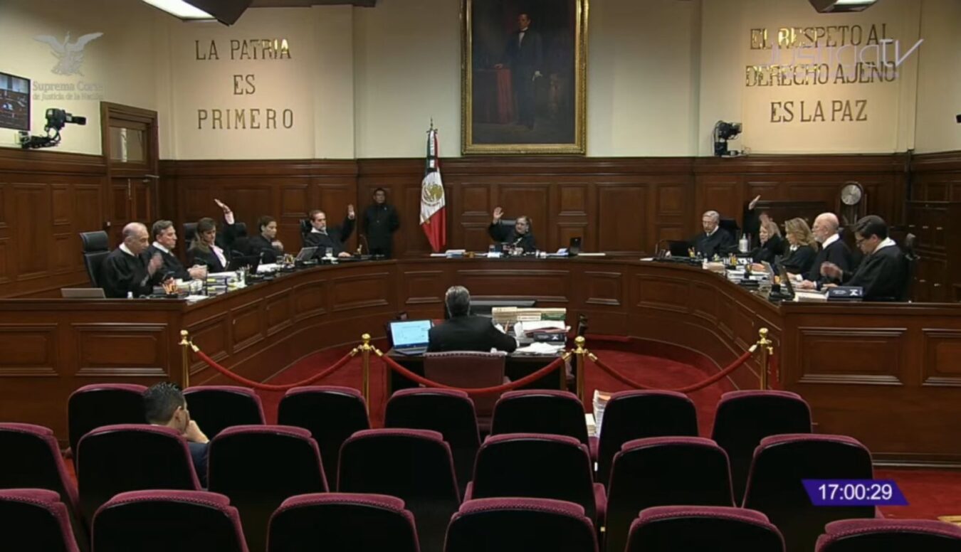 SCJN desestima acciones de inconstitucionalidad de la reforma judicial