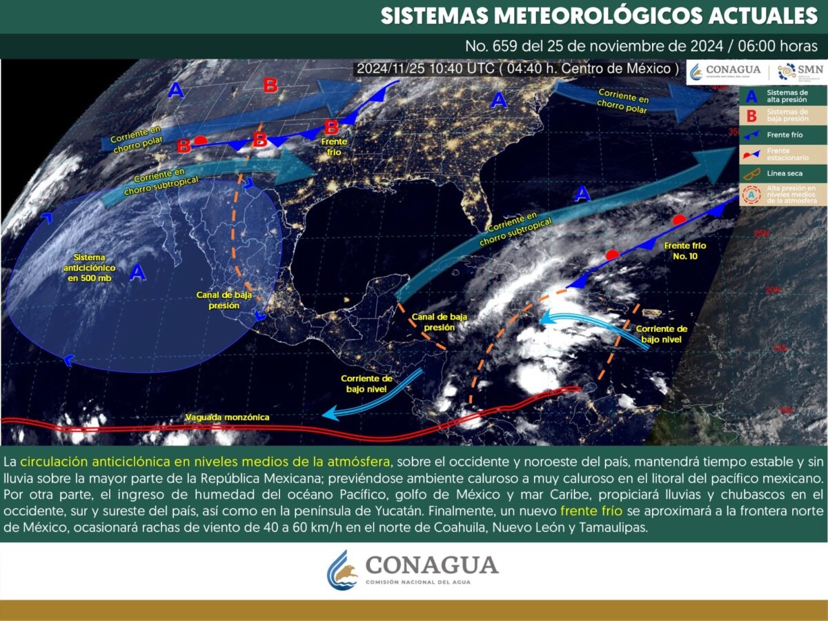 Temperaturas de -5 a 0ºC en la Sierra de Hidalgo