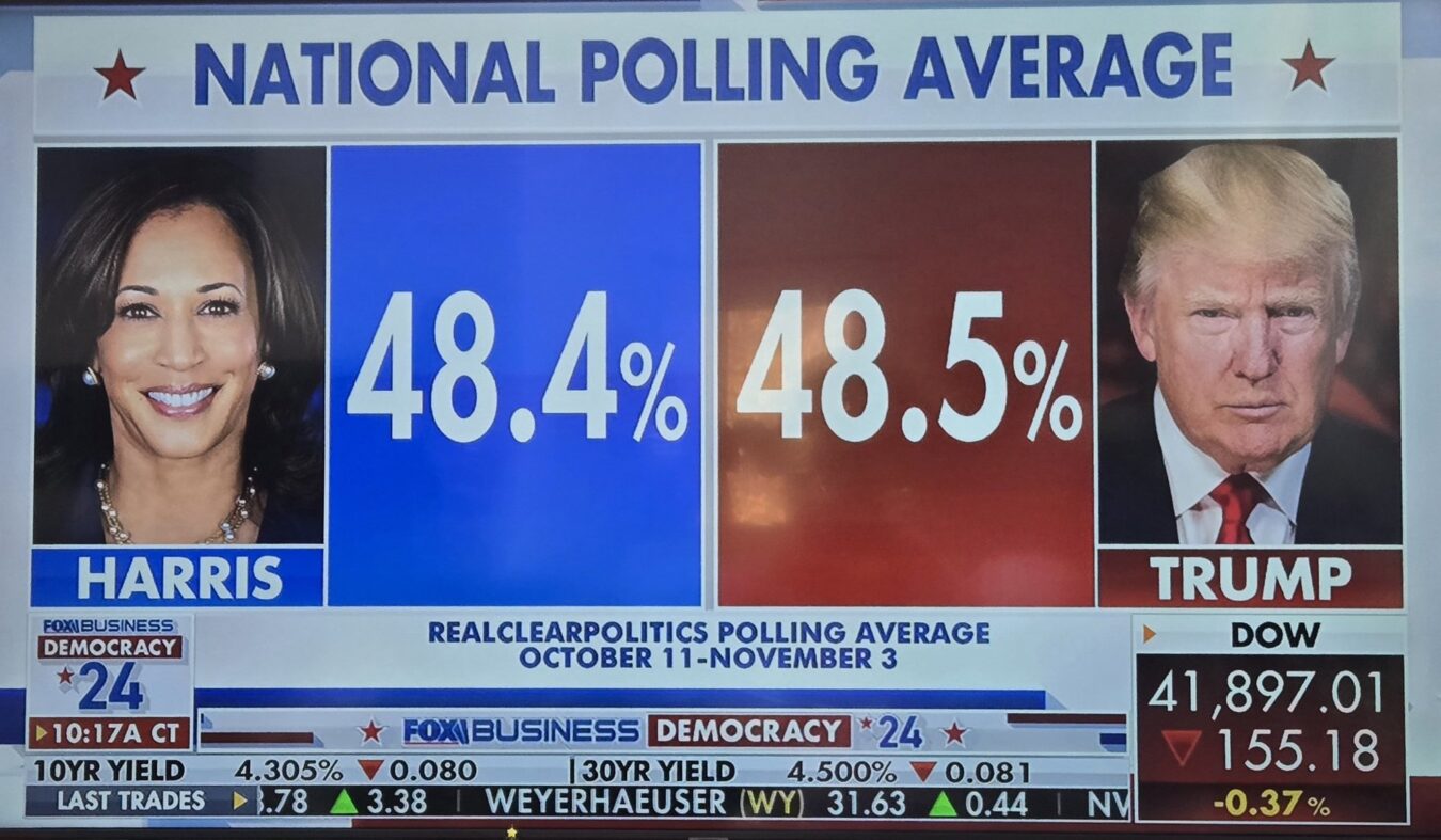 Trump y Harris, en empate técnico al inicio de la jornada electoral en Estados Unidos 