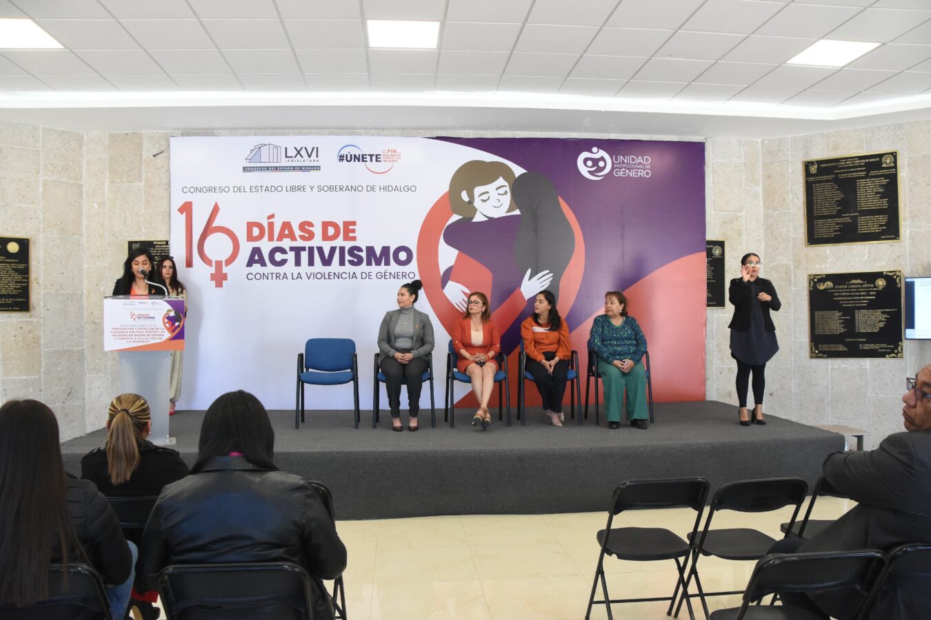 Dan en Congreso conferencia sobre  violencia política  contra las mujeres