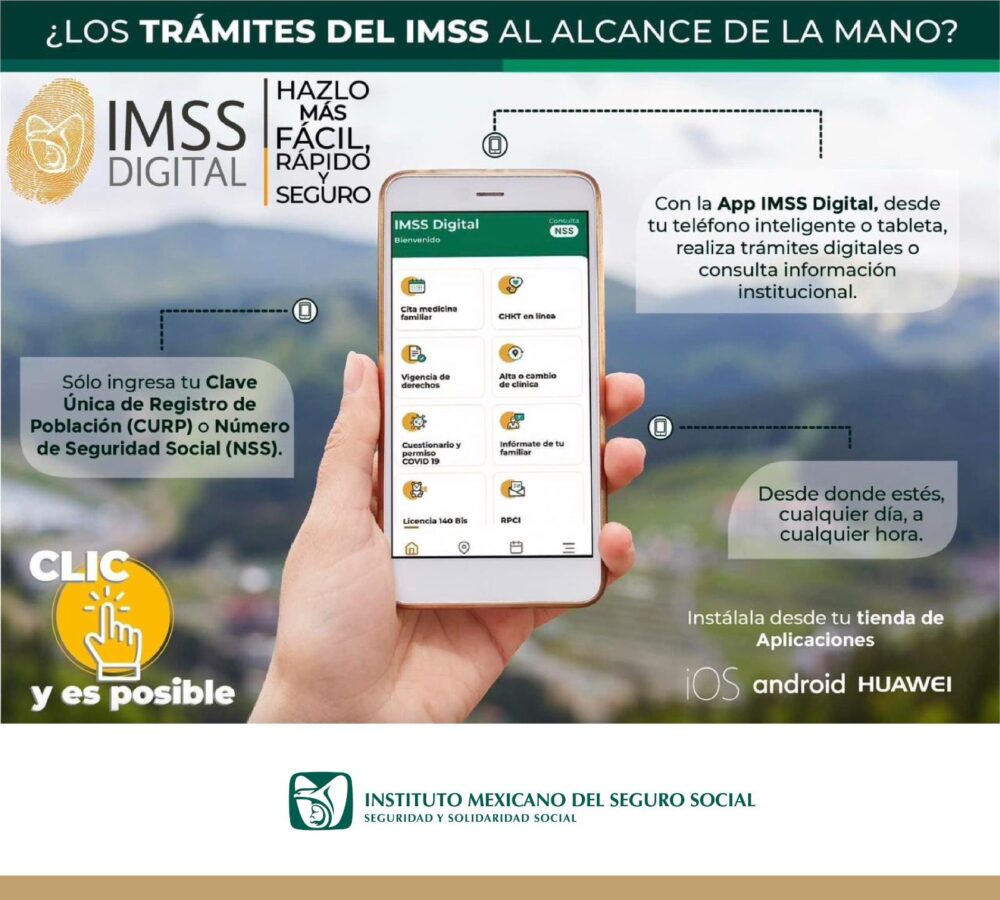 IMSS Hidalgo facilita trámites a través de aplicación digital