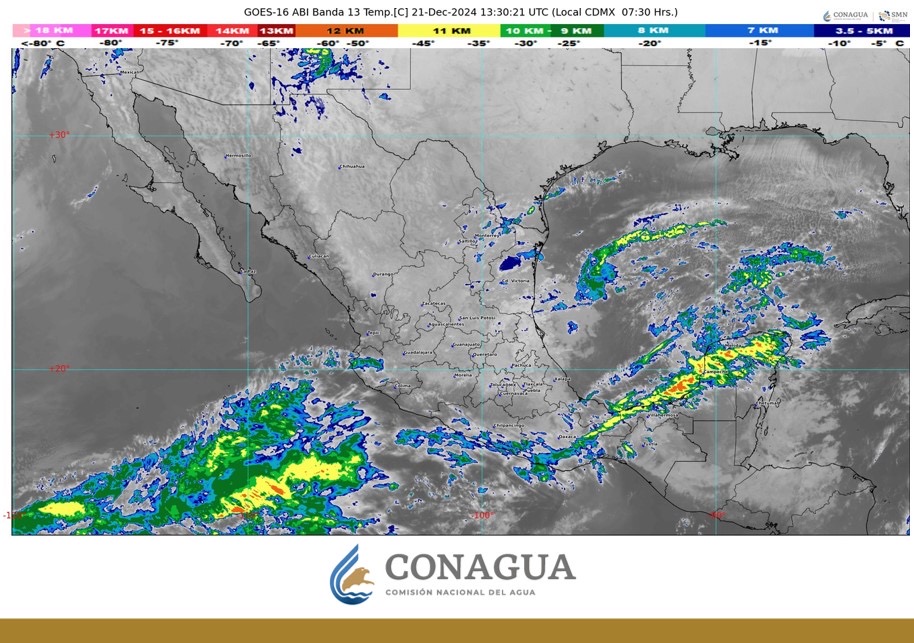 Continuarán lluvias fuertes en Hidalgo