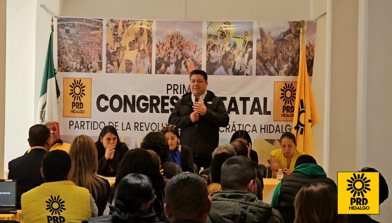 El PRD Hidalgo celebra su primer Congreso Estatal