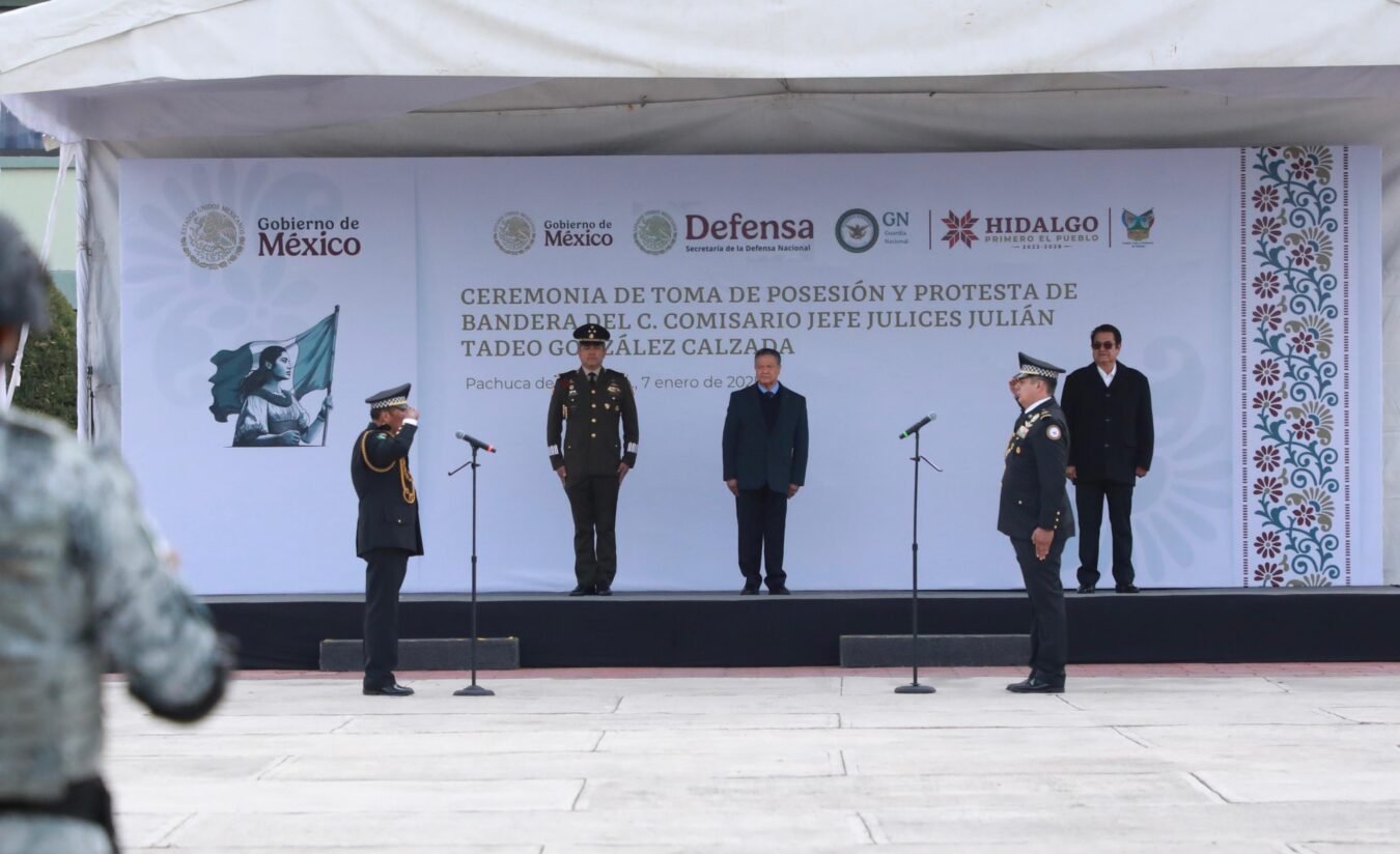 Renueva Guardia Nacional mando en Hidalgo