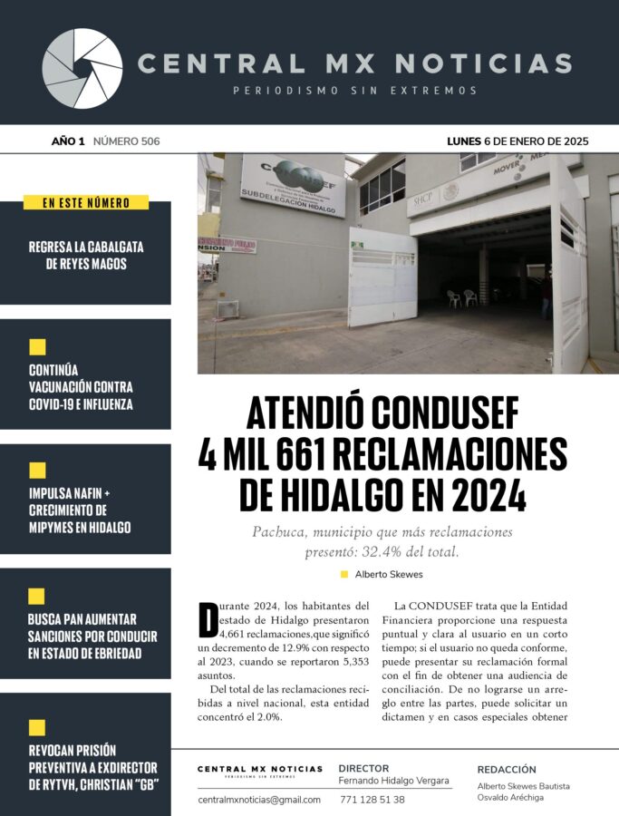 CentralMX – Lunes 6 de enero de 2025