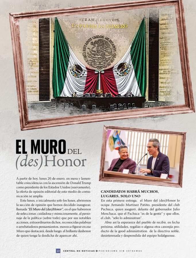 El Muro del (des)Honor.