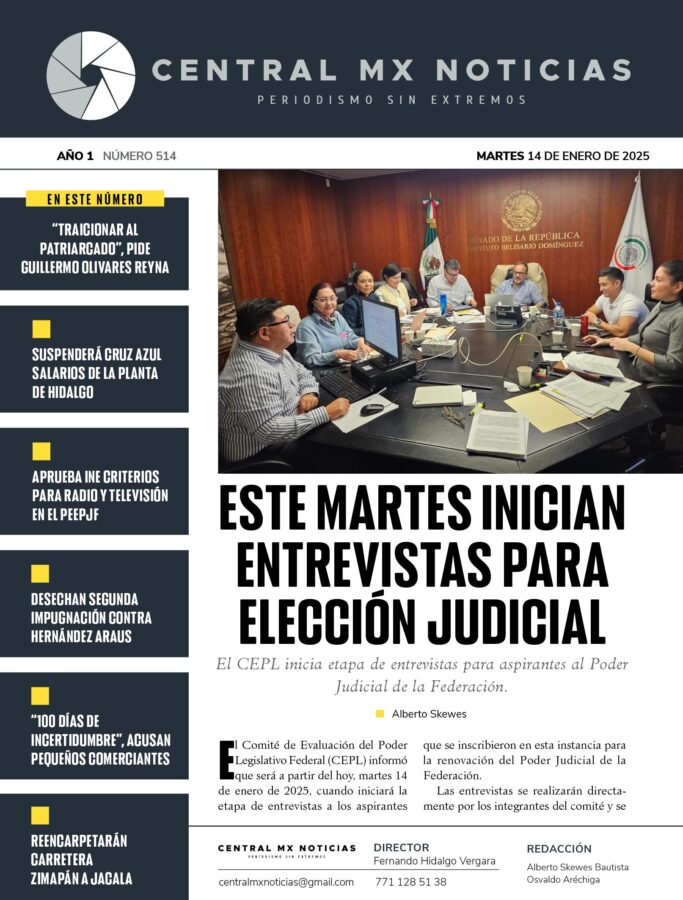 CentralMX – Martes 14 de enero de 2025