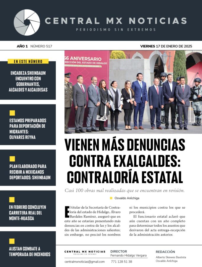 CentralMX – Viernes 17 de enero de 2025