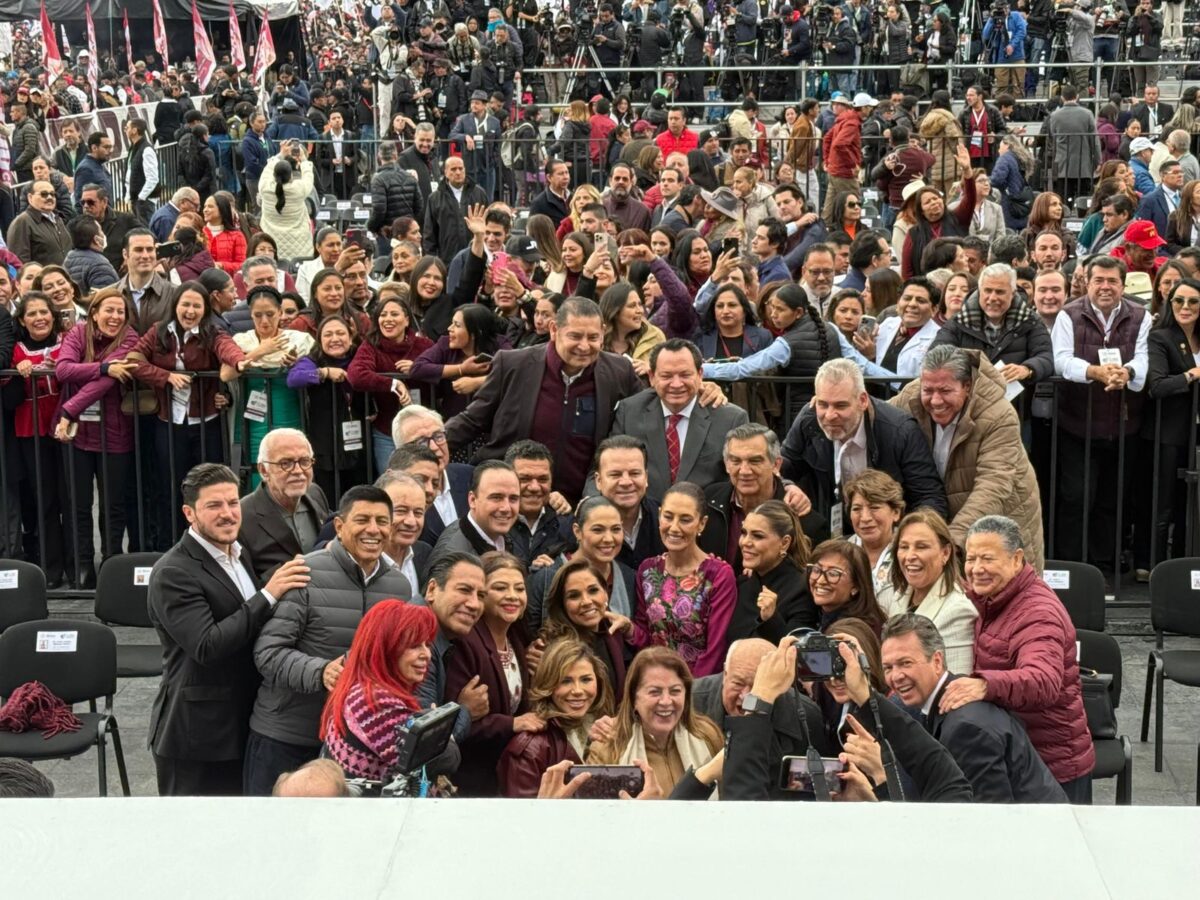 Hidalgo presente en los primeros 100 días del gobierno de Claudia Sheinbaum