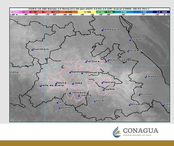 Temperaturas bajas para Hidalgo, con heladas.