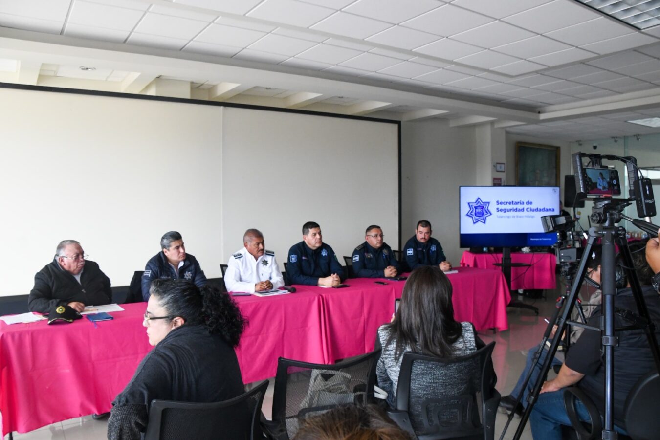 Presentan informe de Seguridad Pública de Tulancingo