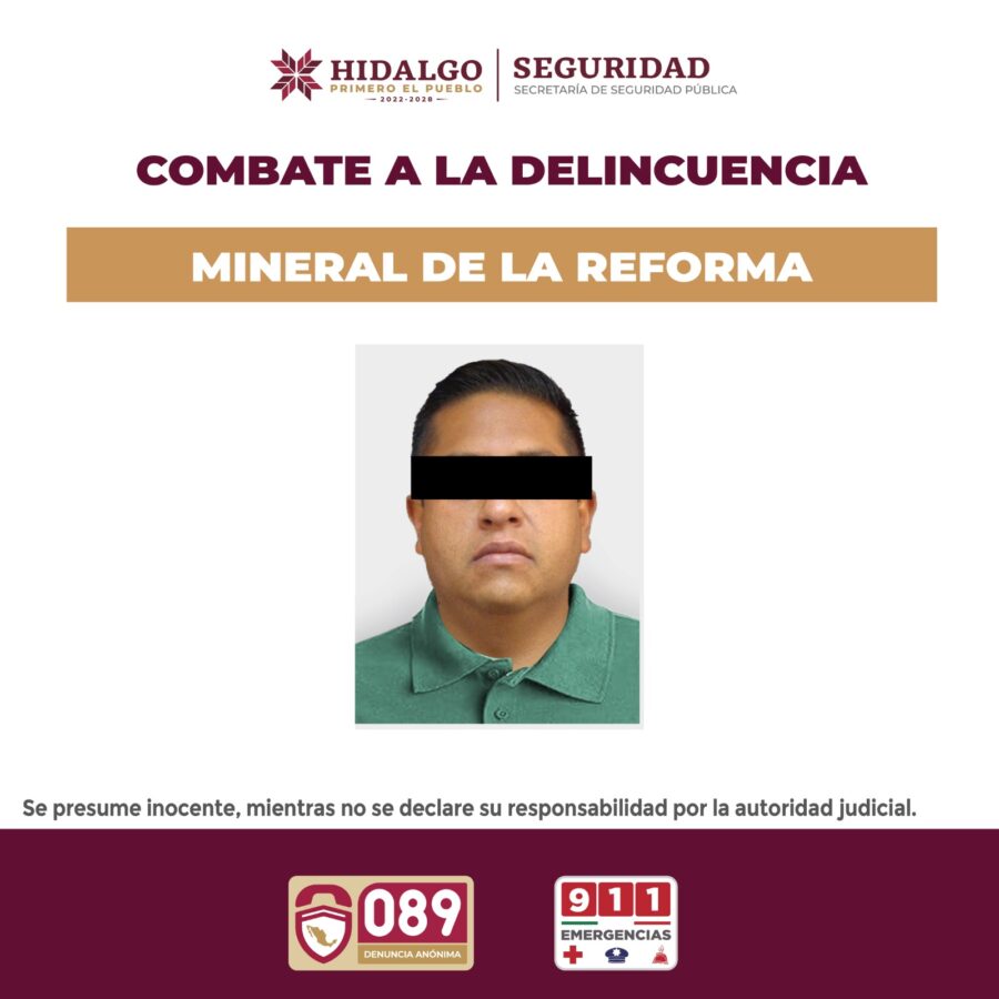 Detenido presunto responsable de cuatro homicidios en Azoyatla