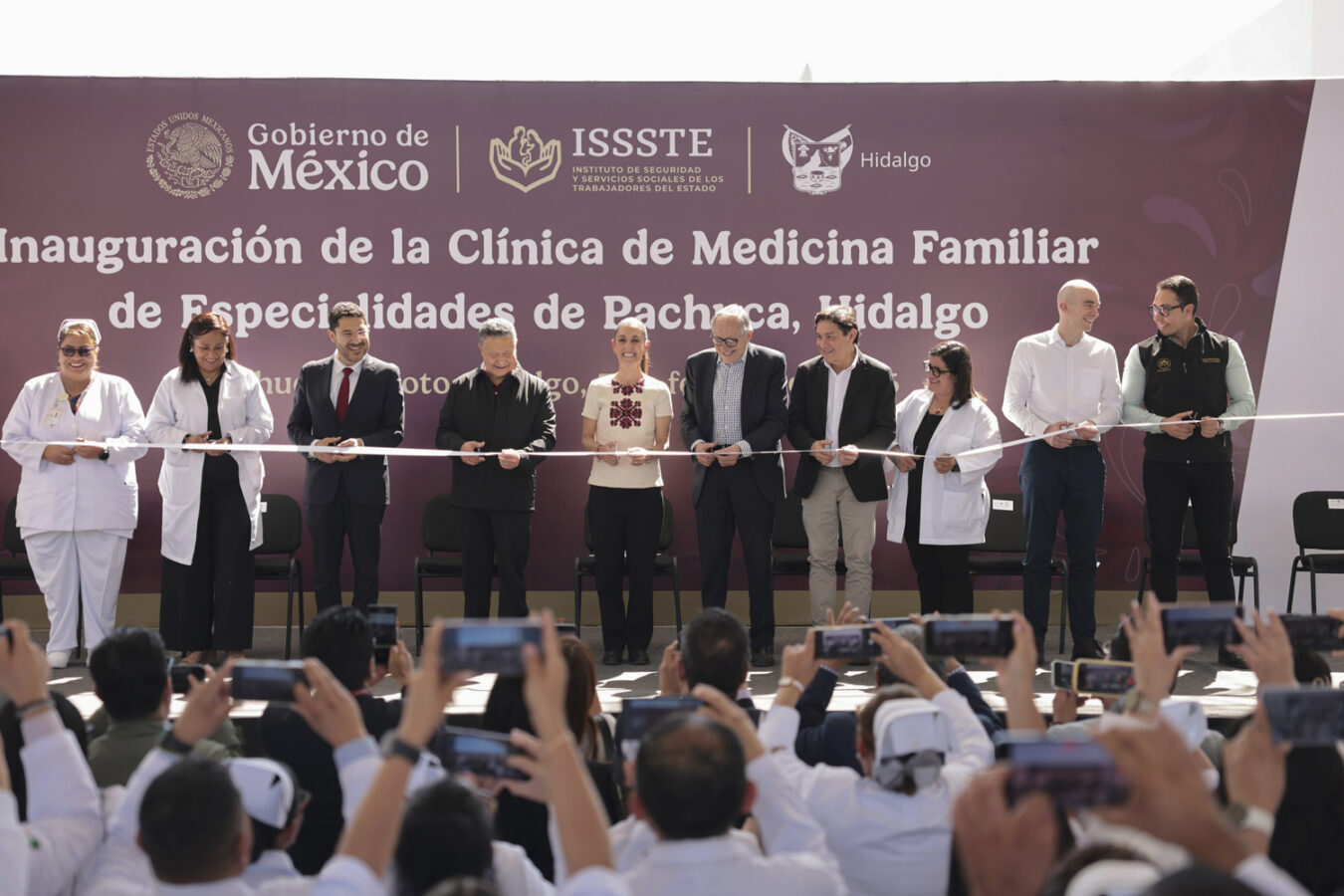 Inauguran Clínica de Medicina Familiar de Especialidades del ISSSTE Pachuca
