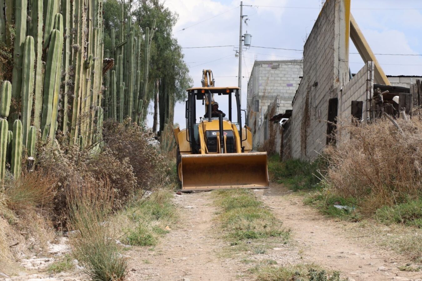 Inicia construcción de pavimentaciones hidráulicas en Zempoala