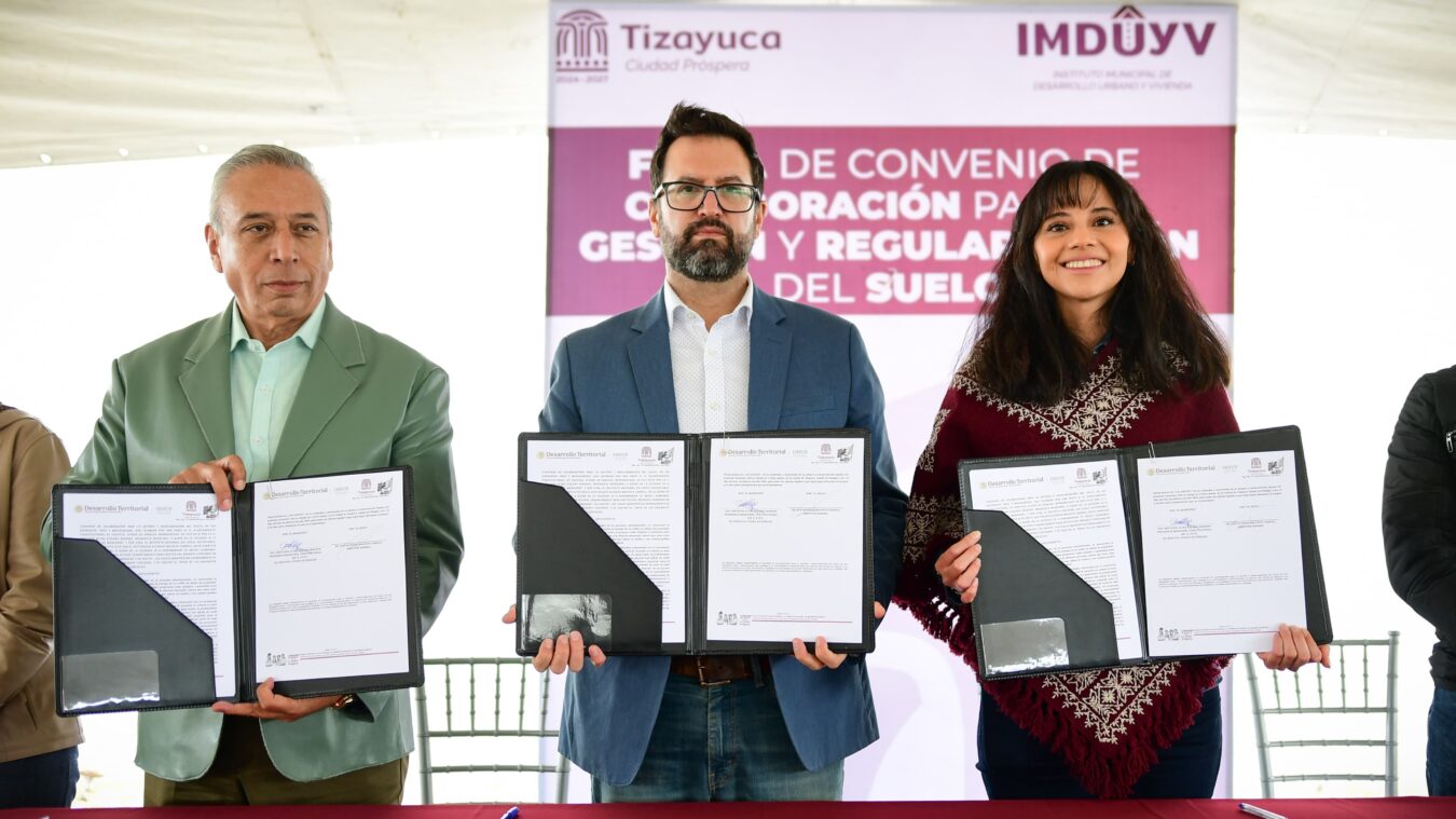 Convenio de colaboración Ayuntamiento de Tizayuca y el INSUS