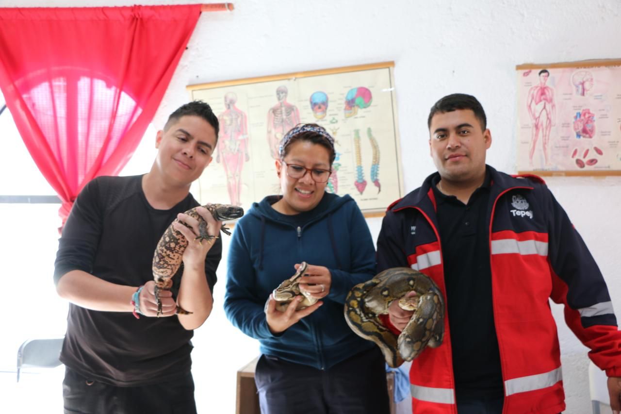 Capacitan a Protección Civil y Bomberos en el manejo de fauna silvestre