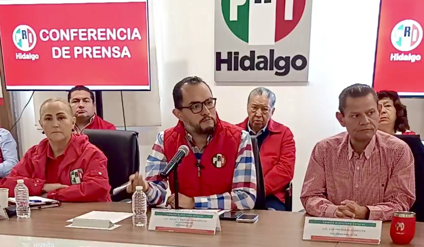 Inseguridad está llegando a Hidalgo: PRI