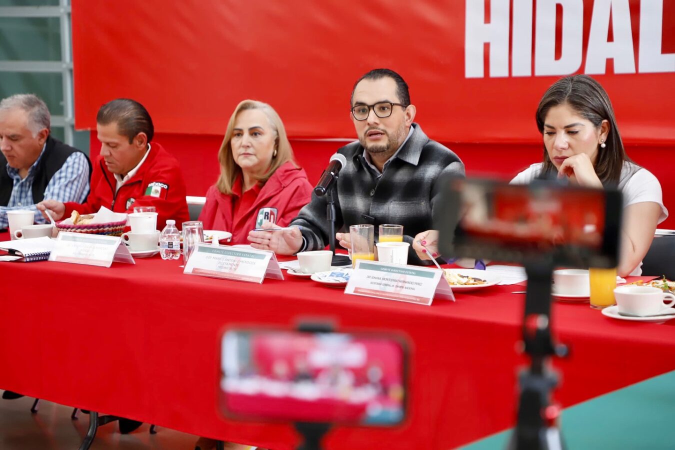 Preocupa violencia al PRI Hidalgo, reprueban colocación de vallas el 8M