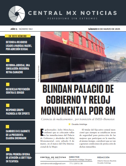 CentralMX – Sábado 8 de marzo de 2025