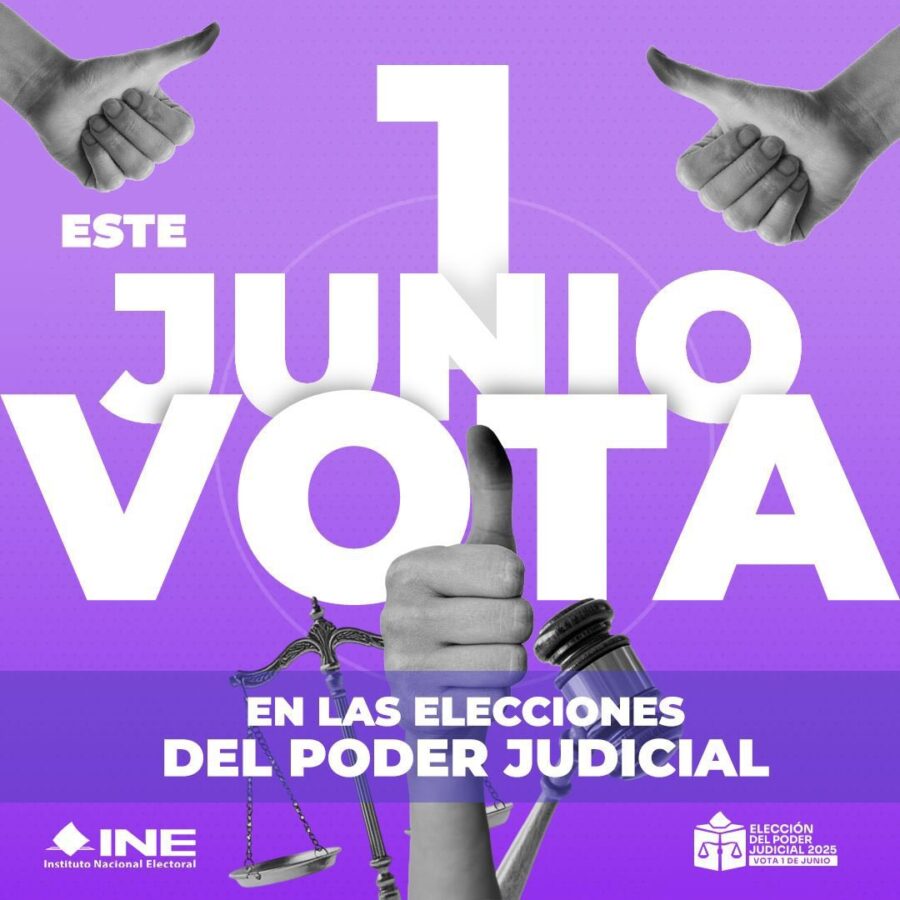 Garantiza INE participación ciudadana en la elección del PJF.