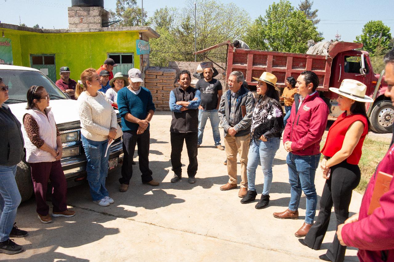 Trabajan senadoras y municipio en beneficio de la población de Huasca