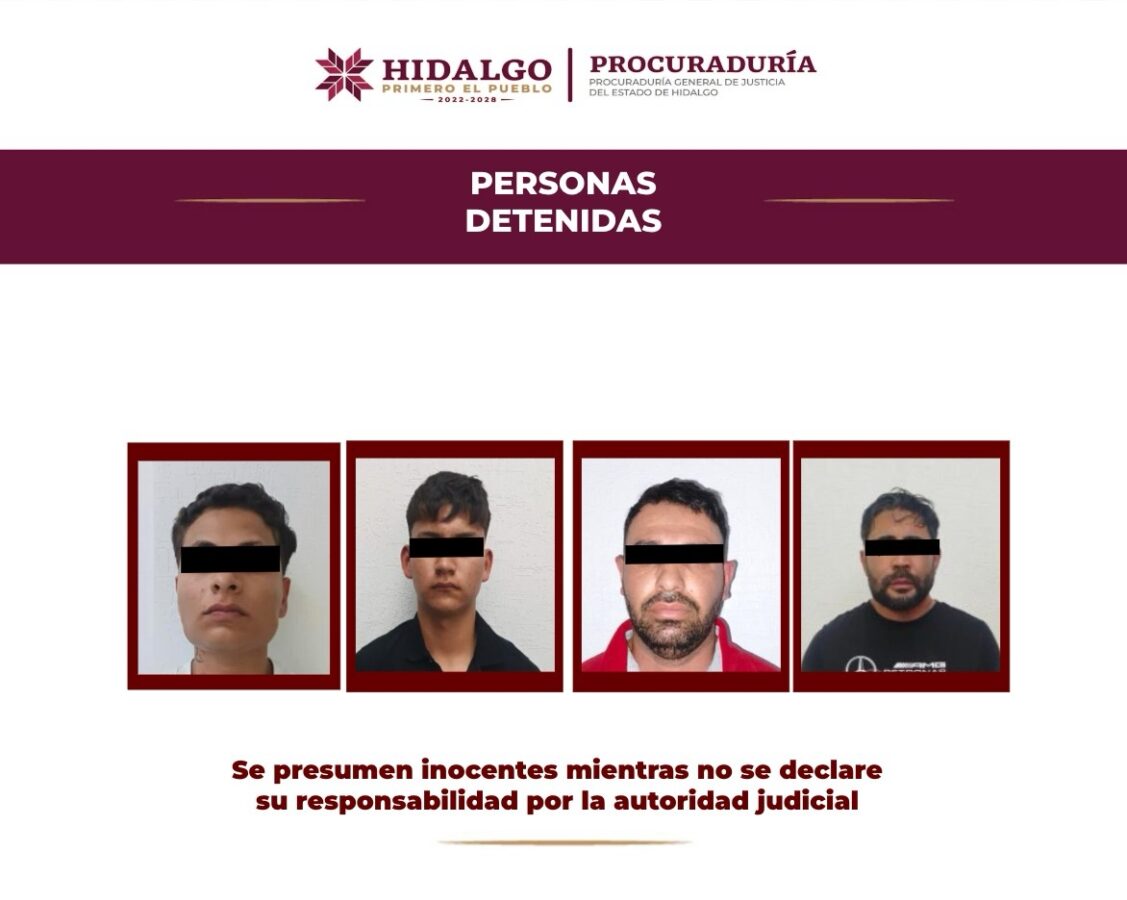 Investiga PGJEH a cinco personas por narcomenudeo