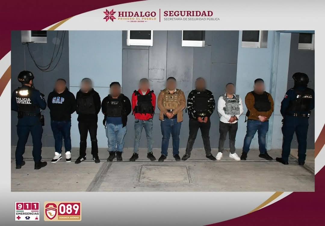 Asegura SSPH a banda que presuntamente ejecutó a dos personas en Tula de Allende