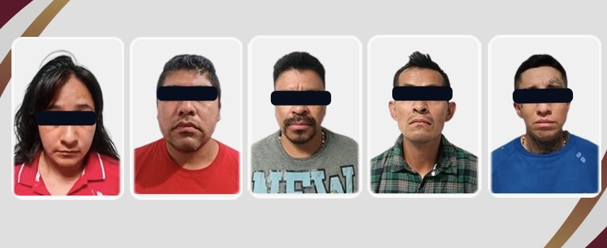 Detienen a “Los Peñafiel” banda de roba vehículos