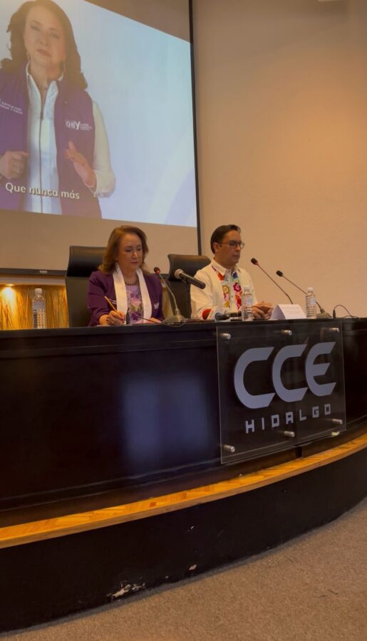 Atropellada visita de Yasmín Esquivel a Hidalgo