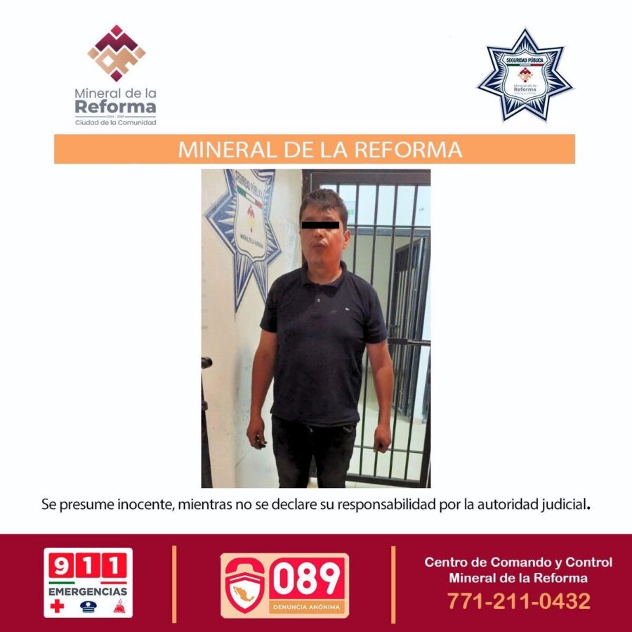 Detienen a sujeto por violencia familiar en la colonia PRI-Chacón
